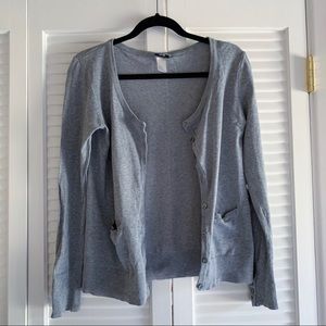 H&M Grey Cardigan